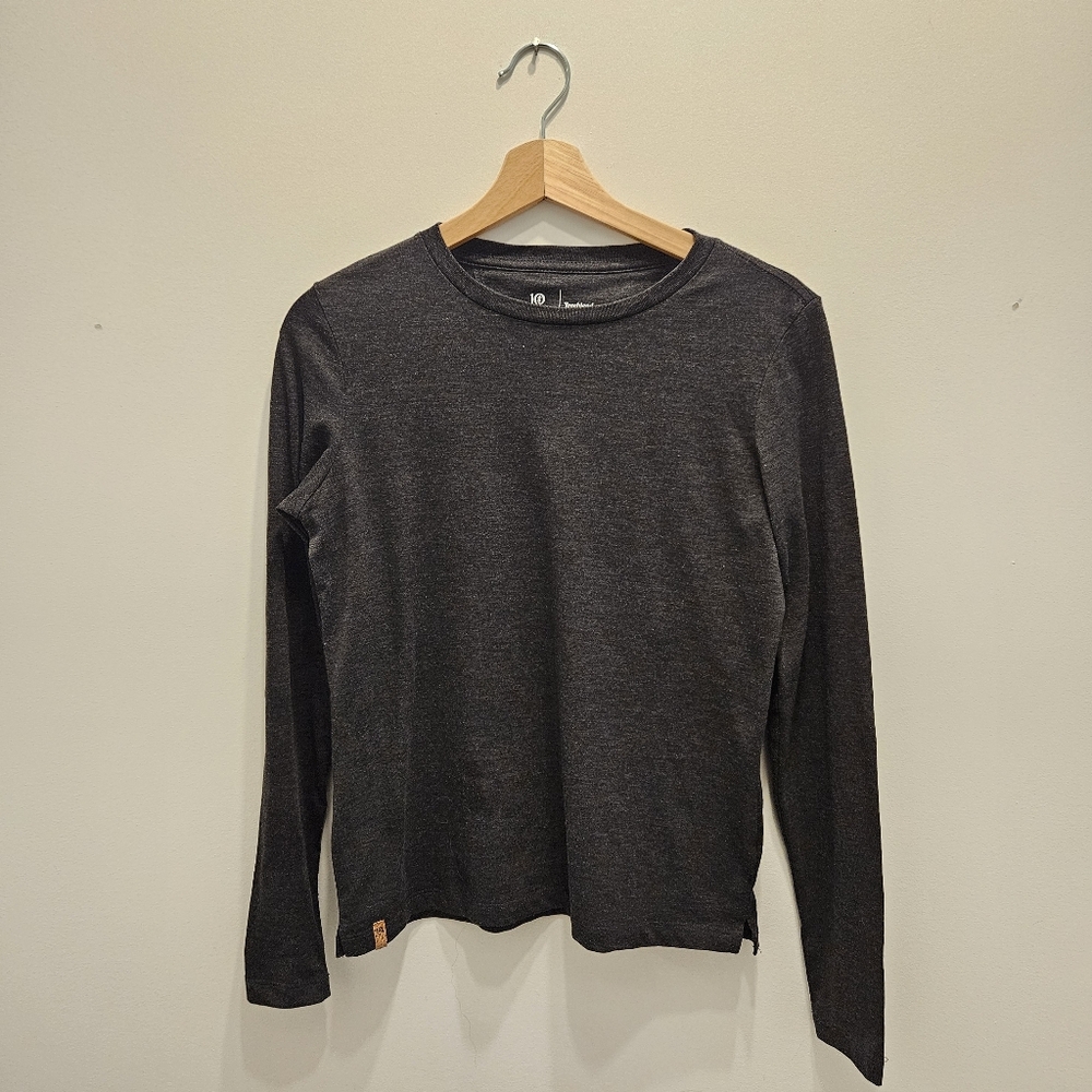 Women's TENTREE Long Sleeve Shirt Dark Grey